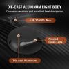 VEVOR Low Voltage Deck Lights, 3W 12V-24V LED Hardscape Lighting, IP66 Waterproof Outdoor Retaining Wall Light with Connectors