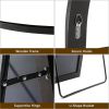 Dolonm 71x32 Inch Arch Full Length Mirror, Modern Design Standing Floor Mirror, Full Body Mirror for Living Room, Bedroom, Bathroom, Cloakroom