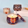 YIWER 4PCS Scented Candles Aromatherapy Soy Candles Gift Set for Womem:100% Natural Soy Candles 4.4 oz 100 hours Strongly Fragrance Stress Relief for