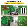 VEVOR Artificial Boxwood Panels, 14 PCS 20"x20" Boxwood Hedge Wall Panels, PE Artificial Grass Backdrop Wall 1.6"