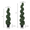 Artificial Spiral Tree Artificial Bonsai Topiary Tree Faked Potted plants Wholesale Garden Decorative