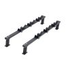 VEVOR Trimmer Rack, 3 Place Weeder Trimmer Rack, Trim Holder Trailer Rack with Zinc Alloy Password Lock