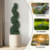 Artificial Spiral Tree Artificial Bonsai Topiary Tree Faked Potted plants Wholesale Garden Decorative
