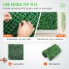 VEVOR 12PCS 20x20inch Artificial Boxwood Panels,Boxwood Hedge Wall Panels,Artificial Grass Backdrop Wall 1.6"