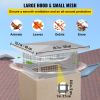 VEVOR Chimney Cap, 8" x 13" Flue Caps, 304 Stainless Steel Fireplace Chimney Cover, Adjustable Metal Spark Arrestor with Bolts Screws