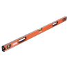 VEVOR Magnetic Torpedo Level, 48 in, Mechanical Bubble Vials Ruler for 45/90/180 Degree, Aluminum Alloy Leveler Tool w/ Viewing Window