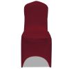 Chair Cover Stretch Burgundy 18 pcs