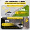 VEVOR Driveway Lights 16-Pack Solar Driveway Lights Bright White with Screw Solar Deck Lights Outdoor Waterproof Wireless Dock Lights 6 LEDs for Path