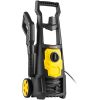 VEVOR Electric Power Washer, 2000 PSI, Max 1.65 GPM Pressure Washer w/ 30 ft Hose & Reel, 5 Quick Connect Nozzles, Foam Cannon