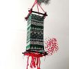 Chinese Cloth Lantern National Style Creative Handmade Home Decor Painted Lamp Shade, Green