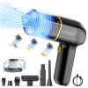 KEKOY Small Car Vacuum Cleaners Cordless, Mini Handheld Portable Vacuum Cleaners Cordless for Car, Home, Office, Dorm, Pet Hair, Black