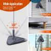 Flexible Triangle Mop with Adjustable Handle - Effortlessly Clean Walls, Windows, and Floors