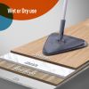 Flexible Triangle Mop with Adjustable Handle - Effortlessly Clean Walls, Windows, and Floors