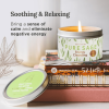 Magnificent 101 Long Lasting Pure White Sage Candle - 6 Oz - 35 Hour Burn Time | Organic, All Natural