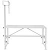 VEVOR Goat & Sheep Stand, 51x23 inch Livestock Stand, Metal Livestock Milking and Shearing Stand 21" to 33" Adjustable Height