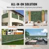 VEVOR Ivy Privacy Fence, 96 x 72 in Artificial Green Wall Screen, Greenery Ivy Fence with Strengthened Joint