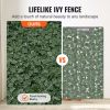 VEVOR Ivy Privacy Fence, 59 x 158in Artificial Green Wall Screen, Greenery Ivy Fence w/ Mesh Cloth Backing and Strengthened Joint