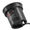 VEVOR Low Voltage Landscape Lights, LED Well Lights, 6W 12V-24V In-Ground Light, IP67 Waterproof Outdoor Landscape Lighting with Connectors