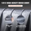 VEVOR Tarp Waterproof 16x20 ft, Plastic Poly Tarp Cover 10 Mil