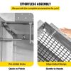VEVOR Chimney Cap, 8" x 13" Flue Caps, 304 Stainless Steel Fireplace Chimney Cover, Adjustable Metal Spark Arrestor with Bolts Screws