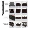 SOGA 160cm Raised Planter Box Vegetable Herb Flower Outdoor Plastic Plants Garden Bed with Legs