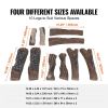 VEVOR 10 Pcs Gas Fireplace Logs, Large Ceramic Logs for Fireplace Decorative, Heat-Resistant Wood Log Gas Realistic Logs