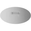 VEVOR Fire Pit Lid Round 20 Inch Fire Pit Ring Lid 1.5 mm Thick 304 Stainless Steel Fire Pit Burner Cover for Round Patio Fire Pit
