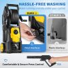 VEVOR Electric Pressure Washer, 2000 PSI, Max 1.65 GPM Power Washer w/ 30 ft Hose & Reel, 5 Quick Connect Nozzles, Foam Cannon