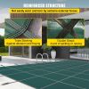 VEVOR Inground Pool Safety Cover, 20 x 42 ft Rectangular Winter Pool Cover, Triple Stitched, High Strength Mesh PP Material, Good Rain Permeability