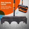 Sponge Mop Kit and Collapsible Bucket, Mop and Bucket for Floor Cleaning, Hands Free Home Floor Cleaning, Floor Cleaning System