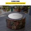VEVOR Fire Pit Lid Round 20 Inch Fire Pit Ring Lid 1.5 mm Thick 304 Stainless Steel Fire Pit Burner Cover for Round Patio Fire Pit