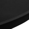 Stretch Standing Table Covers 4 pcs 31" Black
