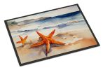 Starfish Doormat Front Door Mat Indoor Outdoor Rugs for Entryway, Non Slip Washable Low Pile, 24H X 36W
