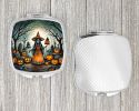 La Llorona Skeleton Spooky Halloween Compact Mirror Decorative Travel Makeup Mirror for Women Girls Gifts Pocket Makeup Mirror Folding Handheld