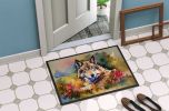 Wolves Wolf Doormat Front Door Mat Indoor Outdoor Rugs for Entryway, Non Slip Washable Low Pile, 24H X 36W