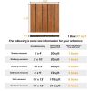 27pcs Wood Interlocking Deck Tiles 11.8"x11.8", Waterproof Flooring Tiles for Indoor and Outdoor